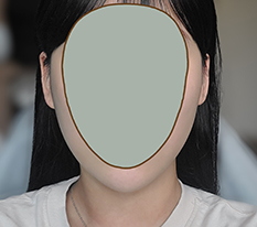 My facial line changed, right?